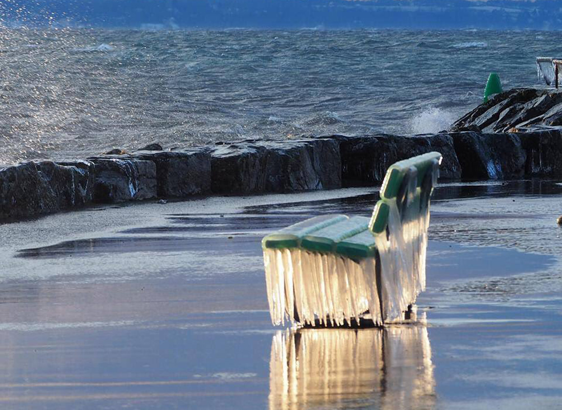 lac leman sculptures glace 2017