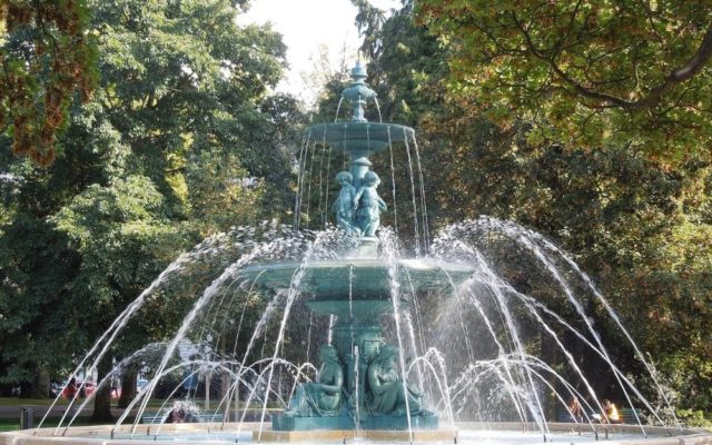 Fontaine Jardin anglais Genève