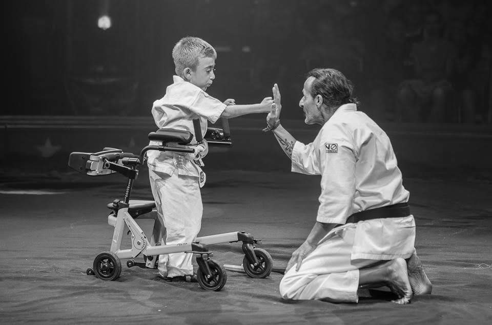 Leny et Claude Alessi au cirque Knie